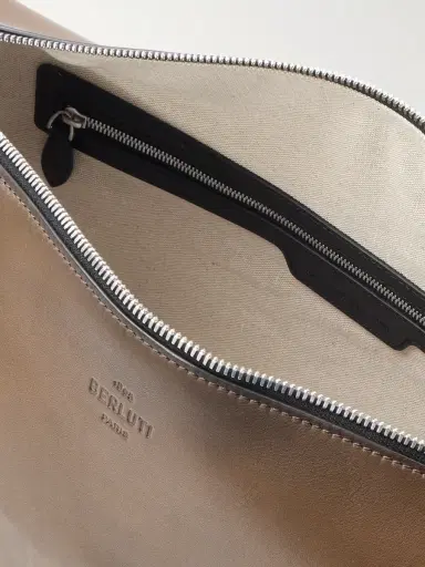 Berluti Toujours Soft Leather Messenger Bag - Men | Thumbnail 5