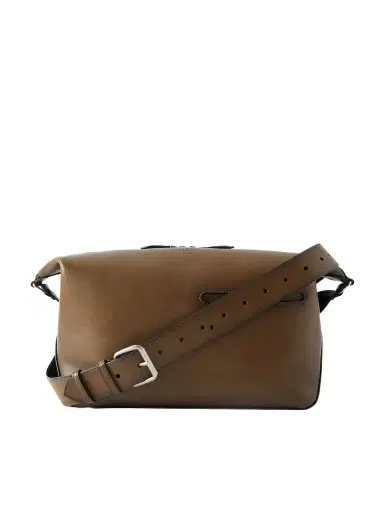 Berluti Toujours Soft Leather Messenger Bag - Men | Thumbnail 1