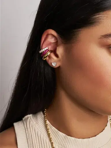 Beatriz Werebe BW Electric Ruby Ear Cuff | Thumbnail 2