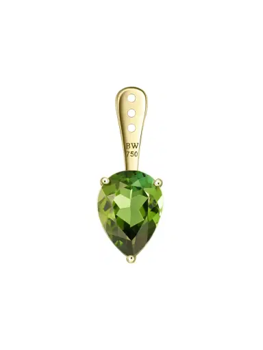 Beatriz Werebe Deep Green Pear Tourmaline Earring Jacket | Thumbnail 1 Beatriz Werebe Deep Green Pear Tourmaline Earring Jacket | Thumbnail 1