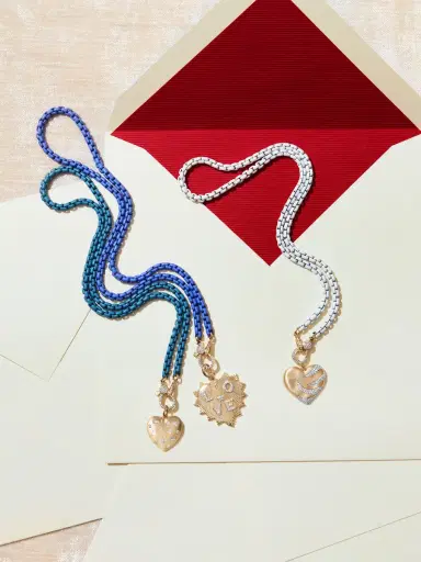 Beatriz Werebe White Graffiti Chain | Thumbnail 2