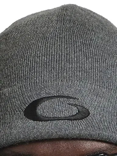 Balenciaga Men's Loop Sports Icon Beanie - Grey - Size Small | Thumbnail 3
