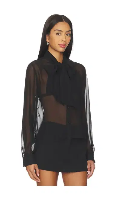 MORE TO COME Cinrella Sheer Top | Thumbnail 2