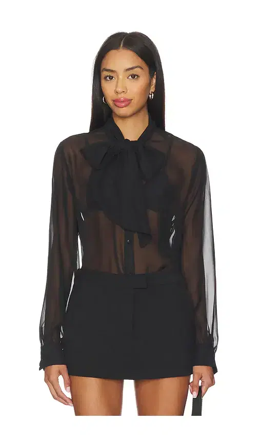 MORE TO COME Cinrella Sheer Top