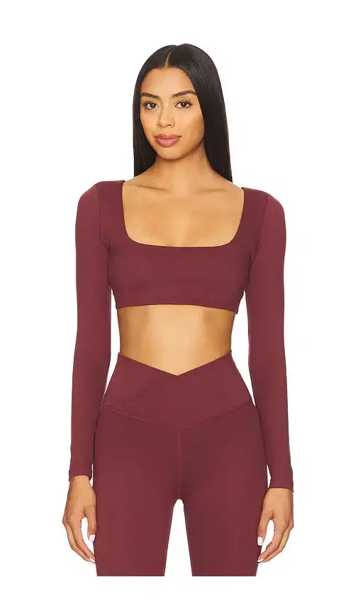 WellBeing + BeingWell WellBeing + BeingWell FlowWell Lara Long Sleeve Top