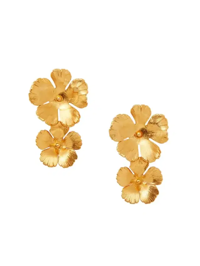Collette Gold-plated Earrings