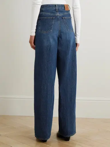 TOTEME High-rise Wide-leg Organic Jeans | Thumbnail 4