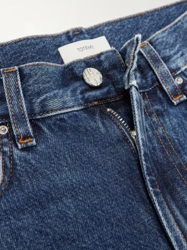 TOTEME High-rise Wide-leg Organic Jeans | Thumbnail 5
