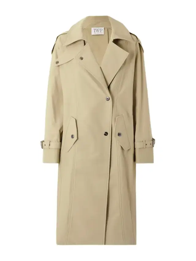 Long Bogie Cotton-blend Gabardine Coat