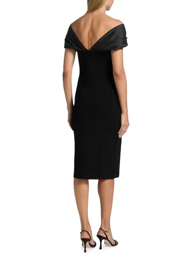 Simkhai Women's Mia Off-The-Shoulder Cut-Out Midi-Dress | Thumbnail 5 Simkhai Women's Mia Off-The-Shoulder Cut-Out Midi-Dress | Thumbnail 5