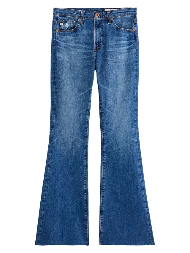 AG Jeans Women's Farrah Stretch-Cotton Boot-Cut Jeans - 15 Years Prague
