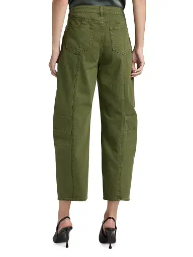 L'AGENCE Women's Cody Rodeo Barrel-Leg Pants - Brigade | Thumbnail 5