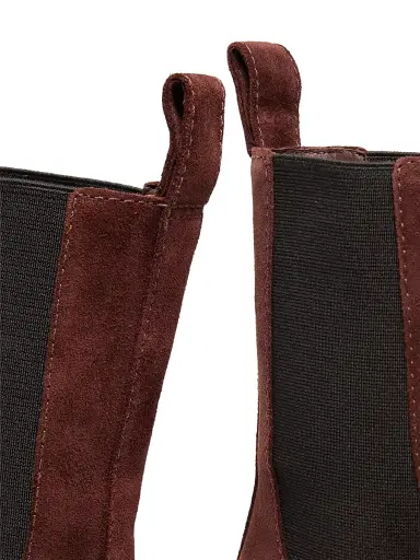 Reformation Women's Katerina Lug Sole Chelsea Boots - Espresso Suede - Size 5.5 | Thumbnail 6 Reformation Women's Katerina Lug Sole Chelsea Boots - Espresso Suede - Size 5.5 | Thumbnail 6