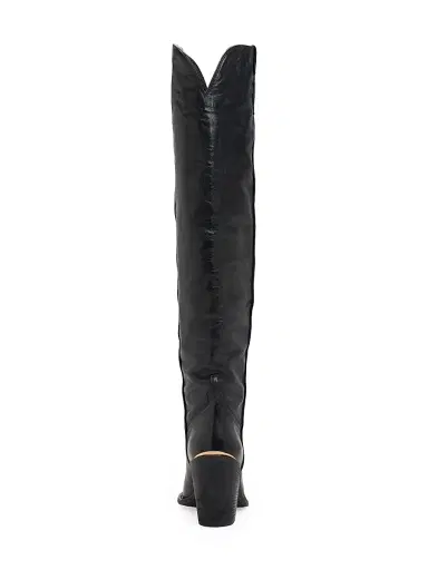 Partlow Women's Jojo 90MM Leather Knee-High Boots - Nero - Size 11 | Thumbnail 4 Partlow Women's Jojo 90MM Leather Knee-High Boots - Nero - Size 11 | Thumbnail 4