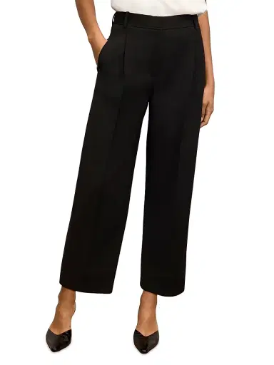 M.M.LaFleur Women's Arlo Breeze Pant Air Twill - Black | Thumbnail 2