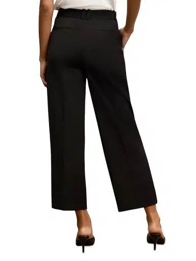 M.M.LaFleur Women's Arlo Breeze Pant Air Twill - Black | Thumbnail 3