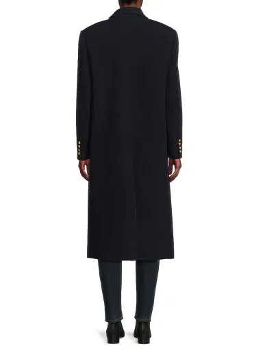 Kobi Halperin Women's Grayson Wool Double-Breasted Coat - Navy | Thumbnail 5