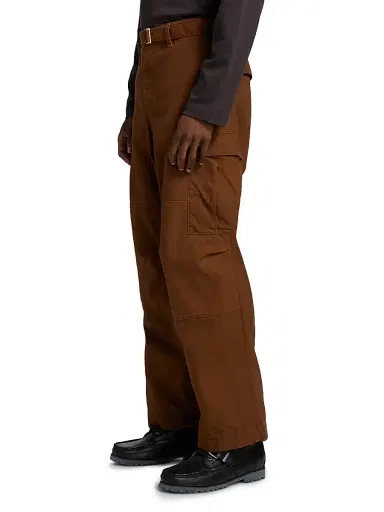 Sacai Men's x Carhartt WIP Duck Cargo Cotton Pants - Dark Beige - Size XL | Thumbnail 4