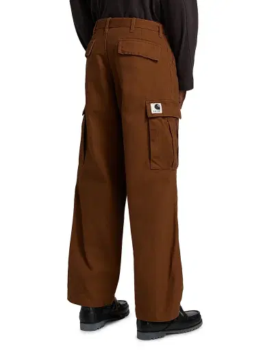 Sacai Men's x Carhartt WIP Duck Cargo Cotton Pants - Dark Beige - Size XL | Thumbnail 5