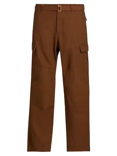 Sacai Men's x Carhartt WIP Duck Cargo Cotton Pants - Dark Beige - Size XL | Thumbnail 1