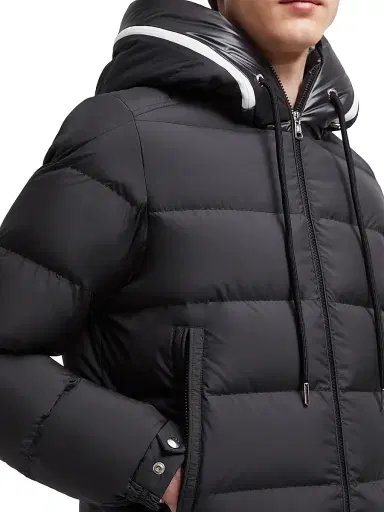 Moncler Men's Cardere Puffer Jacket - Black - Size XXXXL | Thumbnail 4