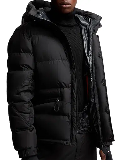 Moncler Grenoble Men's Kasanka Down-Filled Ski Jacket - Black - Size XXXL | Thumbnail 4