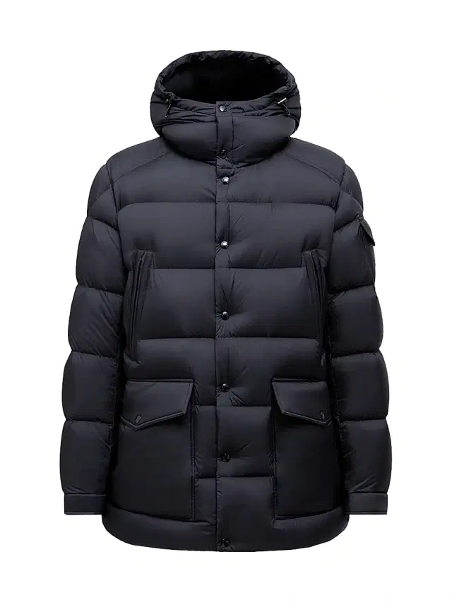 Men's Bretagne Puffer Jacket - Navy Blue
