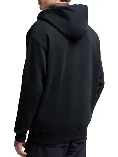 Moncler Grenoble Men's Hoodie in Cotton - Navy Blue | Thumbnail 3