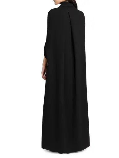 Dolce & Gabbana Women's Wool Long Coat - Nero - Size 10 | Thumbnail 5 Dolce & Gabbana Women's Wool Long Coat - Nero - Size 10 | Thumbnail 5