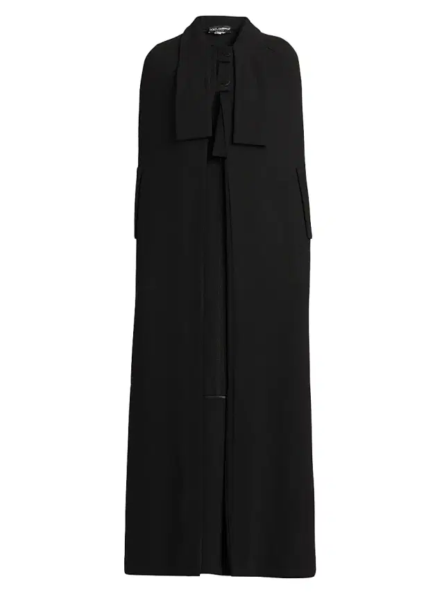 Women's Wool Long Coat - Nero