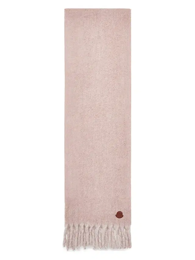 Women's Scarf in Wool & Alpaca Blend - Pink