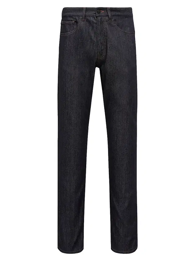 Men's Straight Leg Jeans - Denim Blue
