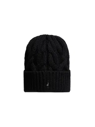Moncler Grenoble Women's Beanie Hat in Wool - Black | Thumbnail 2 Moncler Grenoble Women's Beanie Hat in Wool - Black | Thumbnail 2