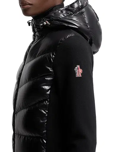 Moncler Grenoble Women's Down-Filled Hoodie - Black - Size XL | Thumbnail 4 Moncler Grenoble Women's Down-Filled Hoodie - Black - Size XL | Thumbnail 4