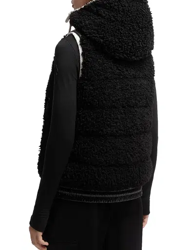 Moncler Grenoble Women's Down Filled Vest in Teddy - Black - Size Large | Thumbnail 3 Moncler Grenoble Women's Down Filled Vest in Teddy - Black - Size Large | Thumbnail 3