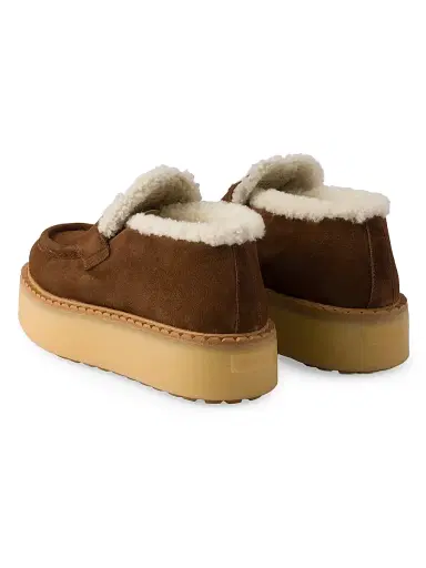 Prada Women's Suede Loafers - Brown - Size 11.5 | Thumbnail 3 Prada Women's Suede Loafers - Brown - Size 11.5 | Thumbnail 3