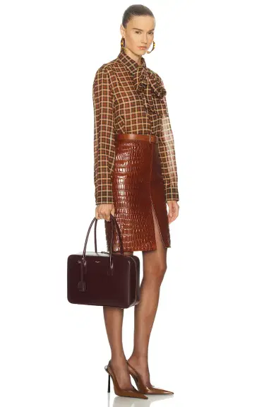 Saint Laurent SLP Bauletto Bag | Thumbnail 2 Saint Laurent SLP Bauletto Bag | Thumbnail 2