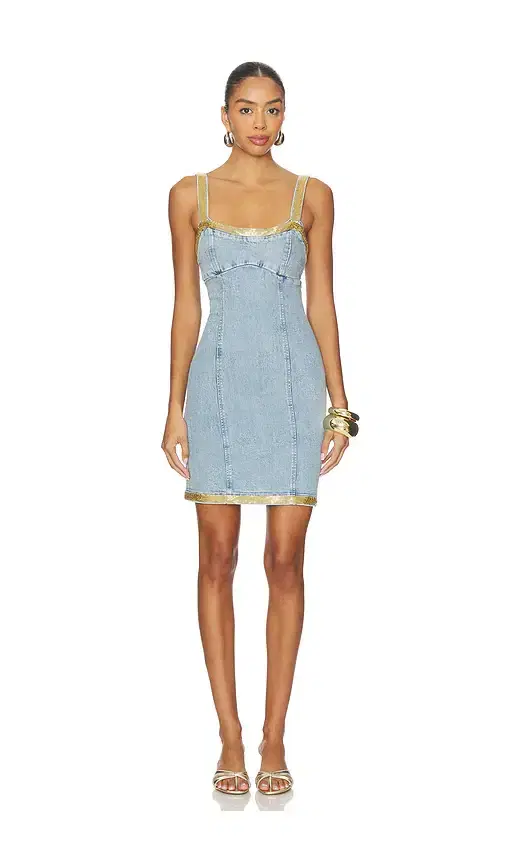 ASTA RESORT Vera Embroidered Mini Dress