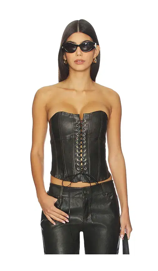 Sable Corset Top