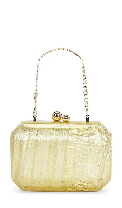 Mateo Metallic Clutch