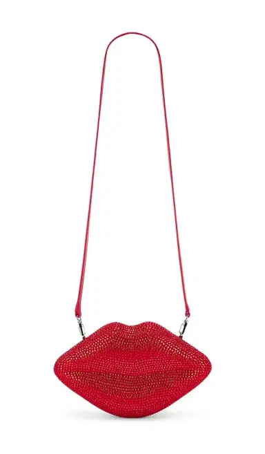 SIMONMILLER Crystal Lip Clutch | Thumbnail 1 SIMONMILLER Crystal Lip Clutch | Thumbnail 1