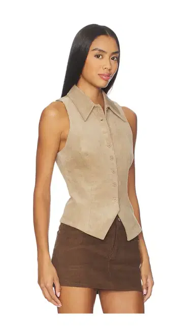 SEROYA Becky Corduroy Vest | Thumbnail 2