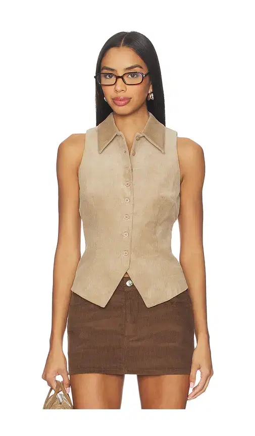 Becky Corduroy Vest