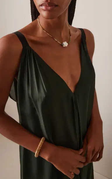 Joie DiGiovanni Grossover Ombre Garnet Diamond Baroque Pearl Necklace | Thumbnail 2