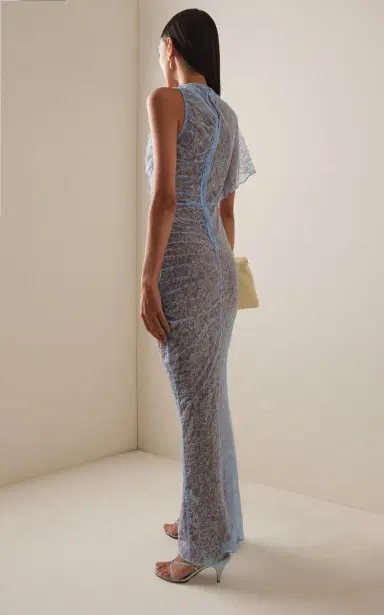 De La Vali Exclusive Lucho Lace Maxi Dress | Thumbnail 4