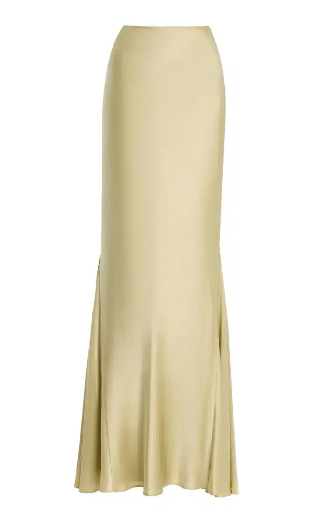 Exclusive Suelo Silk-Blend Satin Maxi Skirt