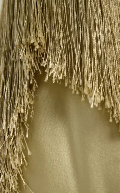 De La Vali Exclusive Sirocco Scarf-Neck Fringed Silk-Blend Satin Top | Thumbnail 6 De La Vali Exclusive Sirocco Scarf-Neck Fringed Silk-Blend Satin Top | Thumbnail 6