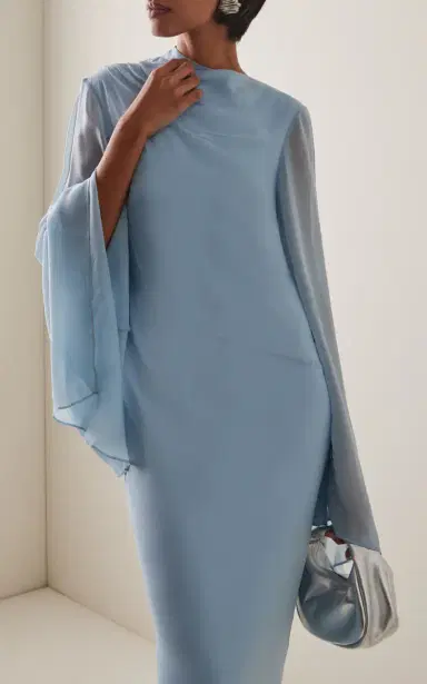 De La Vali Exclusive Olas Satin Maxi Dress | Thumbnail 3 De La Vali Exclusive Olas Satin Maxi Dress | Thumbnail 3