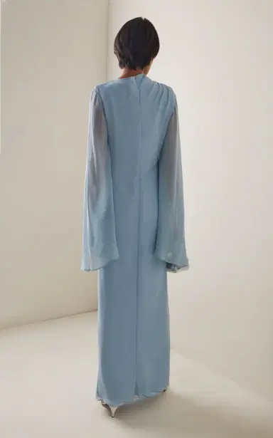 De La Vali Exclusive Olas Satin Maxi Dress | Thumbnail 4 De La Vali Exclusive Olas Satin Maxi Dress | Thumbnail 4