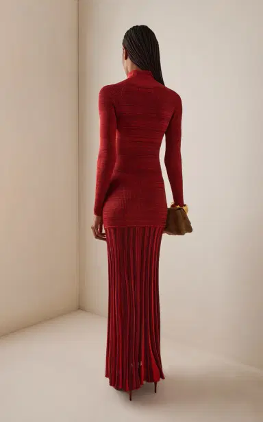 Christopher John Rogers Knit Jersey Maxi Dress | Thumbnail 4 Christopher John Rogers Knit Jersey Maxi Dress | Thumbnail 4